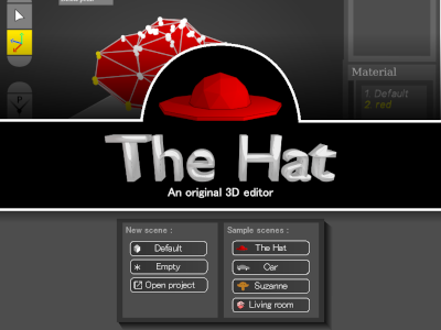 The Hat 3D Editor on Scratch